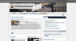 Desktop Screenshot of comune.predazzo.tn.it